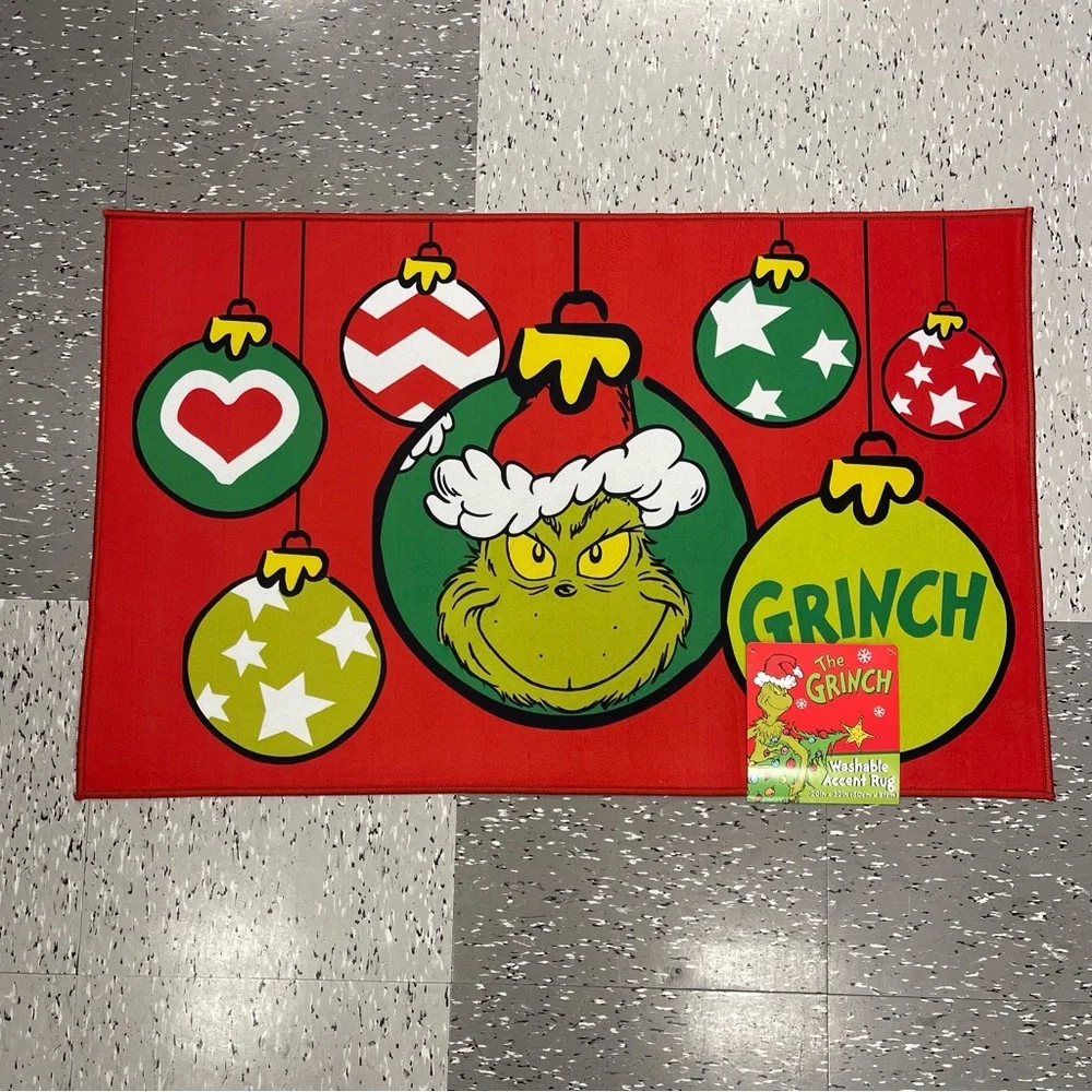 The Grinch Washable Accent Rug